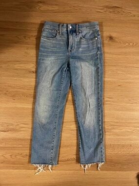 Madewell “The Perfect Vintage Jean” with Raw Hem (Crop)